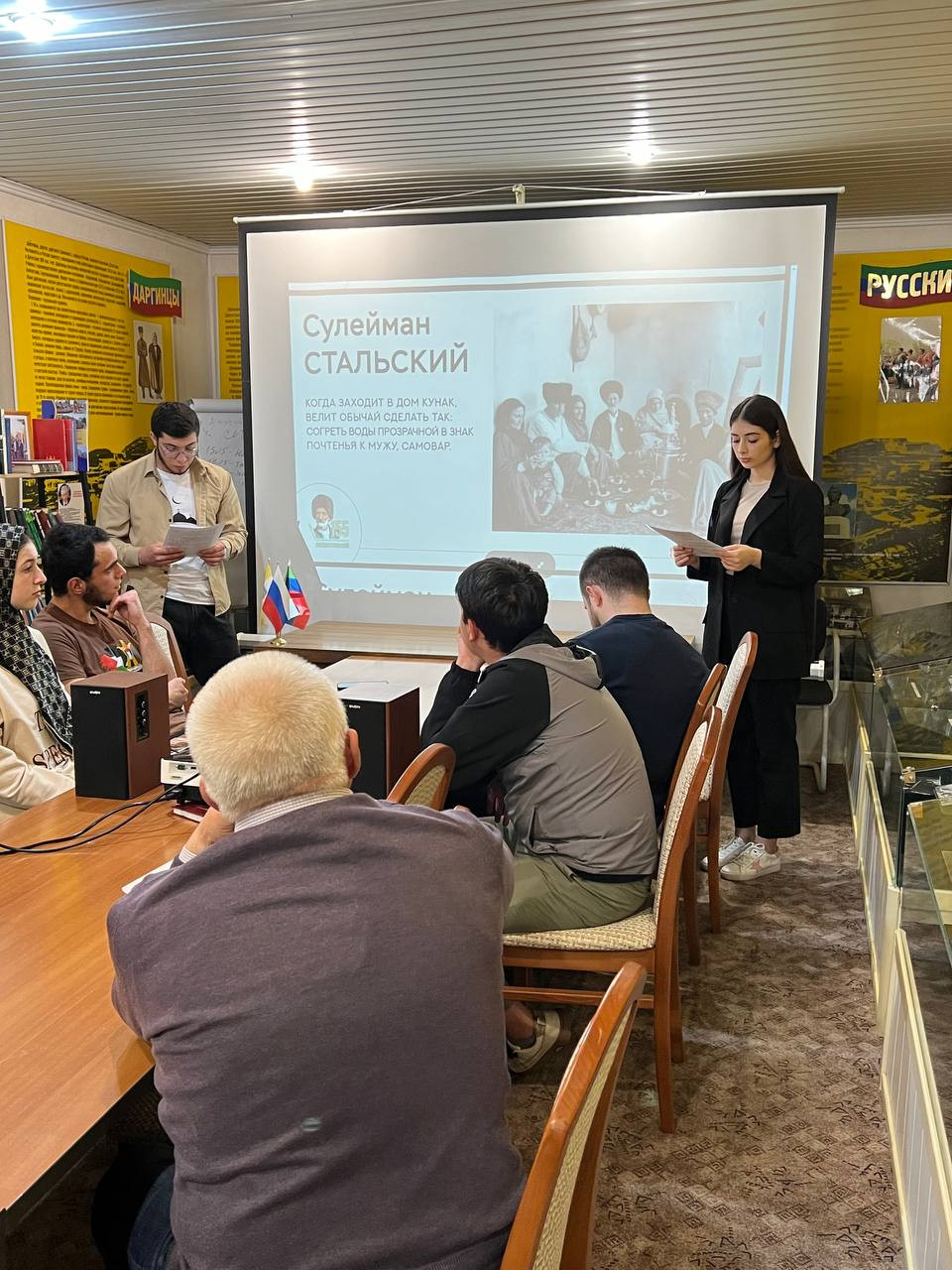 Литературная гостиная, посвященная 155-летию со дня рождения народного поэта Дагестана Сулеймана Стальского